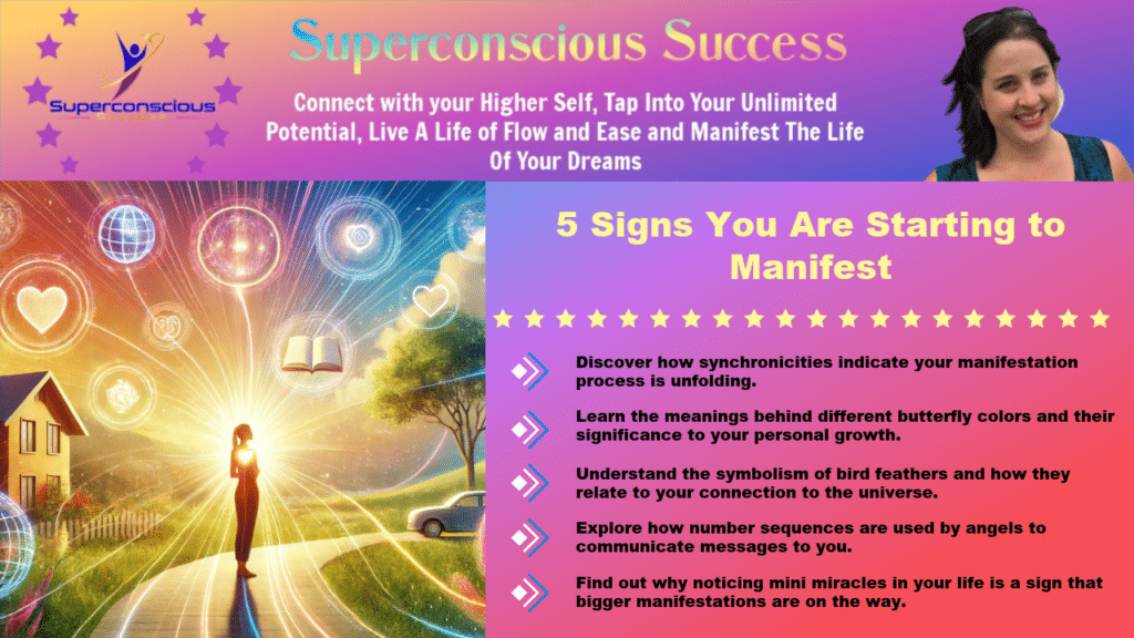 5 Signs You Are Starting to Manifest