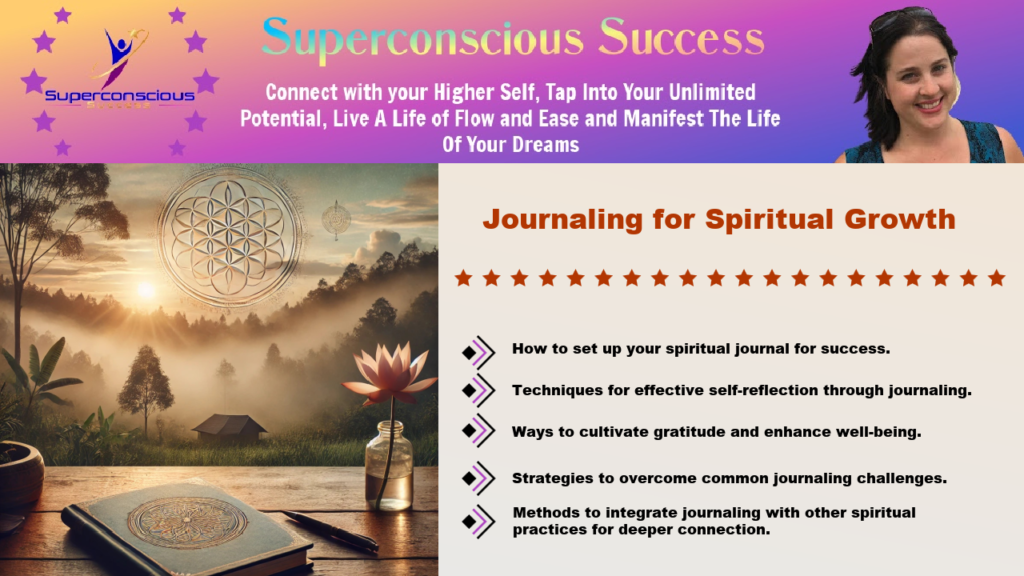 Journaling for Spiritual Growth